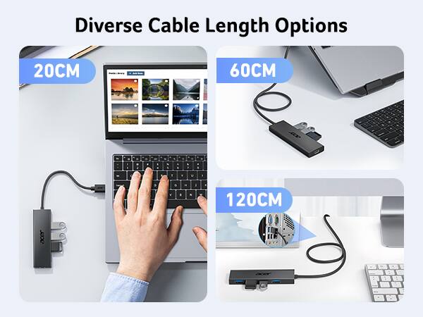 Diverse Cable Length Options

20CM

60CM

120CM