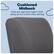 The image features a cushioned midback chair that provides ergonomic support while sitting up and comfort when reclining. The chair is designed to offer a comfortable and supportive seating experience for the user.
