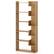 Front. Costway - Costway 1 PCS 6-tier Bookshelf Tall Display Shelf with 11 Open Shelves 2 Anti-tipping Kits Natural - Natural.
