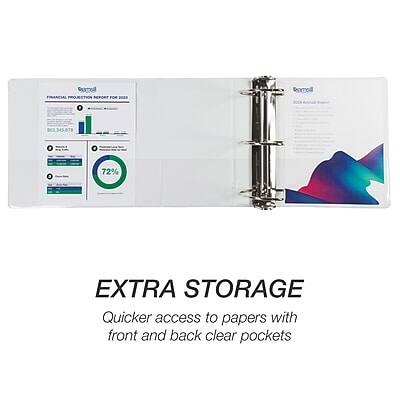 Sure, here is the corrected and grouped text:

---

**Somell Projection Report for 2023**

**Phone:** 963.345.679

**72% Extra Storage**

**Quicker access to papers with front and back clear pockets**

---

**Front Pocket:**
- **Projected Revenue:** $1,346,108
- **Actual Revenue:** $1,346,108
- **Difference:** $0
- **Percentage:** 0%

**Back Pocket:**
- **Projected Revenue:** $1,346,108
- **Actual Revenue:** $1,346,108
- **Difference:** $0
- **Percentage:** 0%

**72% Extra Storage**

---

**2023 Annual Report**

---

**EXTRA STORAGE**

**Quicker access to papers with front and back clear pockets**