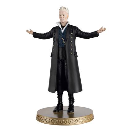 Front. Harry Potter - Eaglemoss Harry Potter Wizarding World 1:16 Figure | 018 Grindelwald - Black.