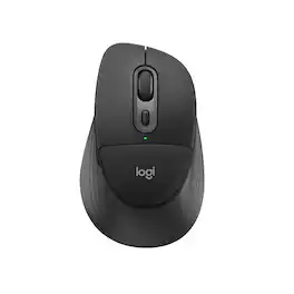 Logitech - Signature Comfort Plus M850 L Wireless Bluetooth Mouse with Silent Clicks and Customizable Buttons - Wireless - Black