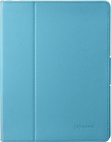 Front Standard. Speck - FitFolio Case for Apple® iPad® (3rd Generation) - Peacock.