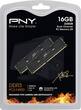 PNY - 2-Pack 8GB PC3-14900 DDR3 DIMM Desktop Memory Kit - Black - Larger Front