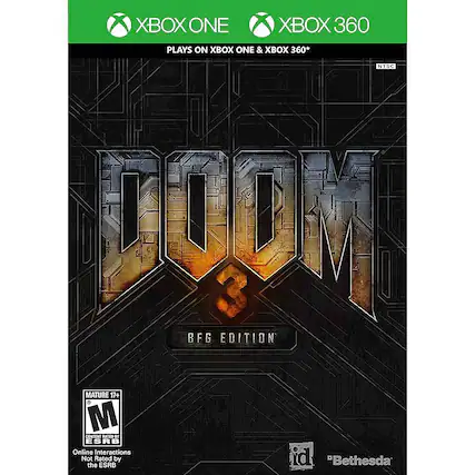 Front. Bethesda - DOOM 3. - M (Mature 17+)