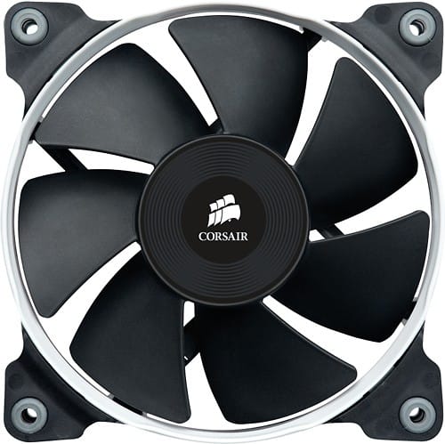 Front Standard. Corsair - Air Series SP120 High-Performance Edition 120mm High Static Pressure Fan.