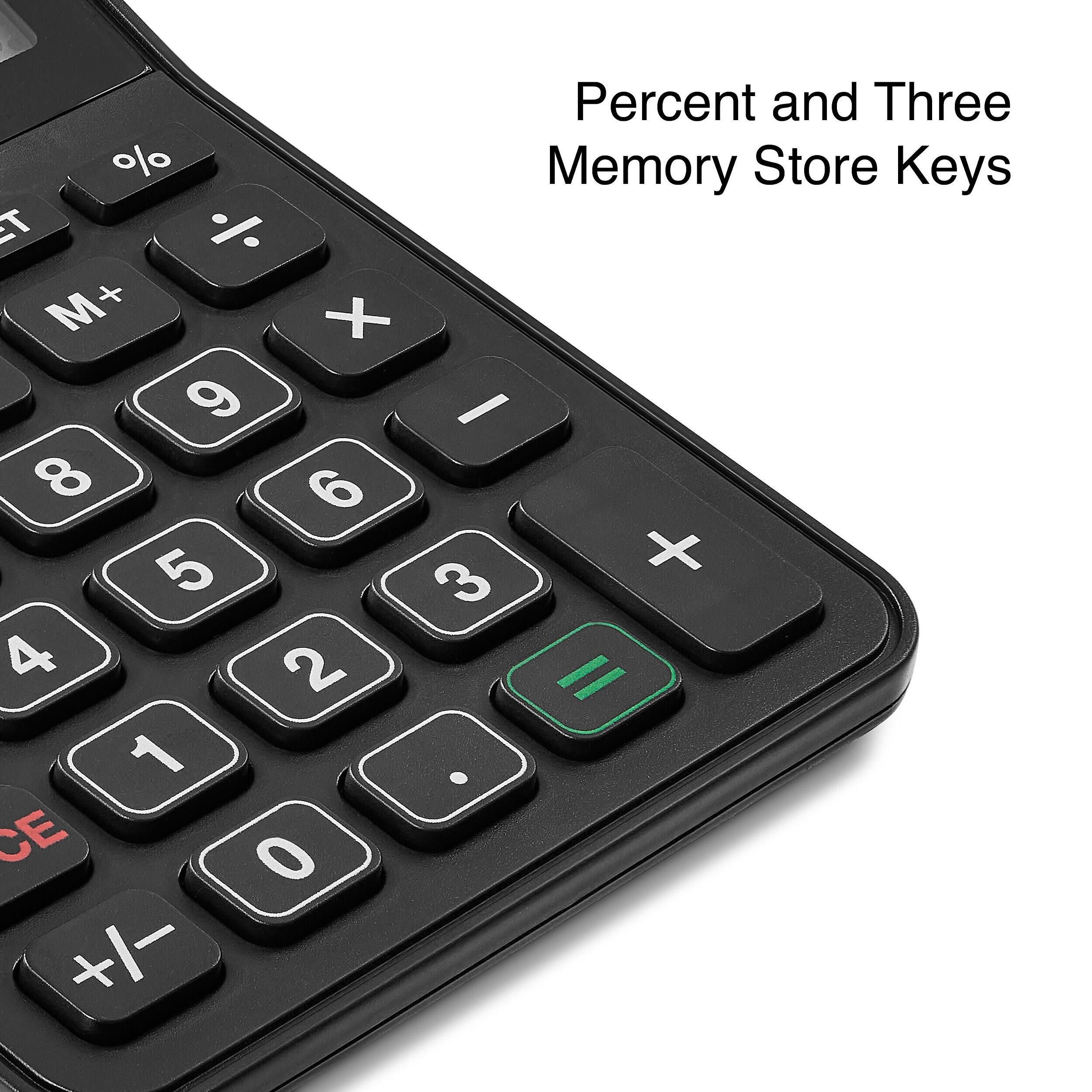 Percent and Three Memory Store Keys