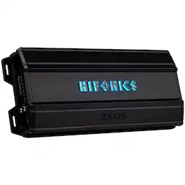 Hifonics - Zeus Delta 2550 Watt Mono Block Mobile Car Amplifier, ZD-2550.1D - Black