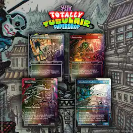 Wizards of The Coast - Magic: The Gathering TCG: Secret Lair Featuring: Kevin Eastman Colors (Traditional Foil Edition)