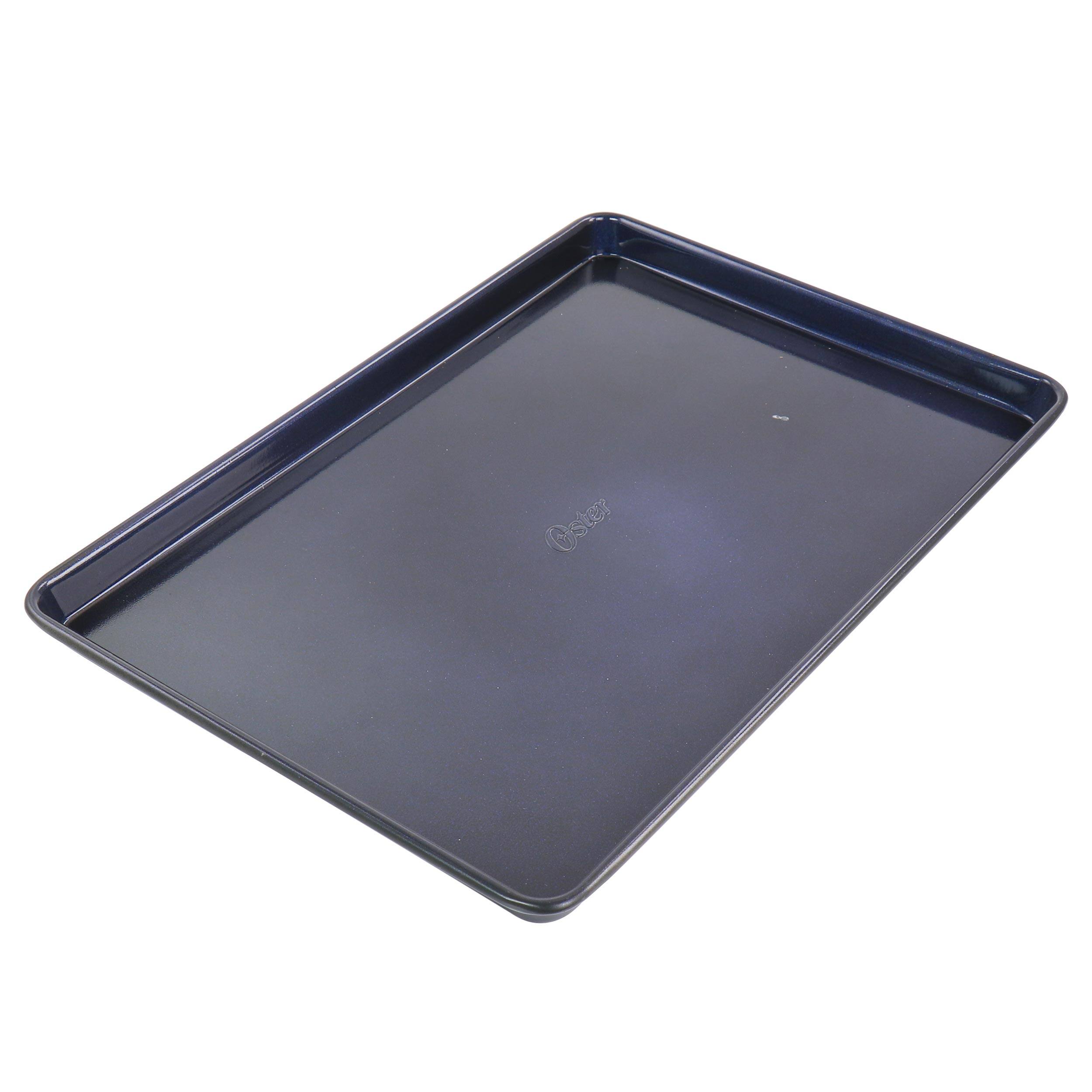 Alt View 7. Oster - Oster 4 Piece Non Stick Carbon Steel Bakeware Set - Dark Blue.