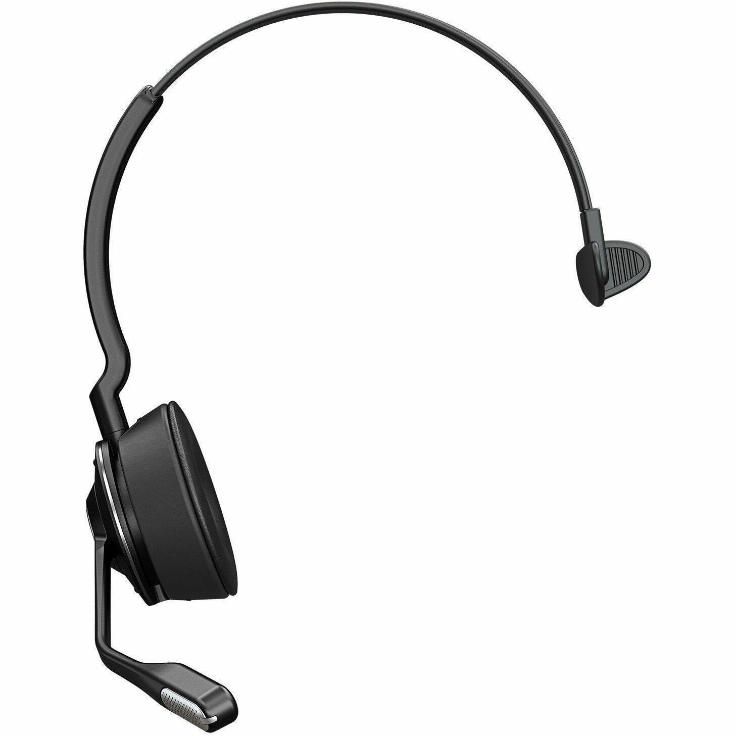 Alt View 2. Jabra - Jabra Engage 65 SE Headset - Mono - Wireless - Over-the-head - Monaural - Supra-aural - Black - Black.