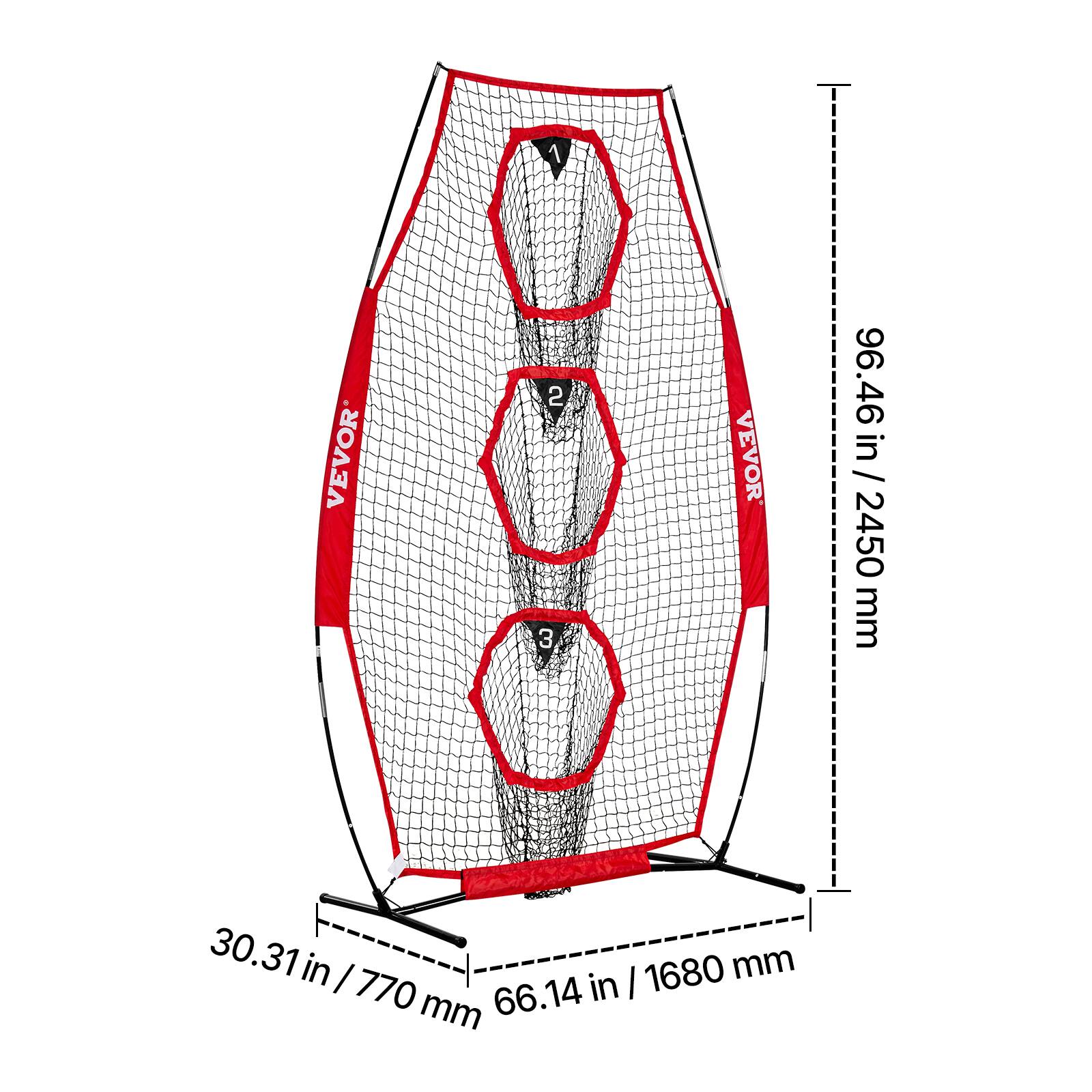 1 VEVOR  
2 3 VEVOR  
96.46 in / 2450 mm  
30.31 in / 770 mm  
66.14 in / 1680 mm