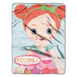 Northwest - Mooshka Red Heads 46x60 Micro Raschel Plush Blanket Throw - Multi
