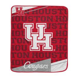 Pegasus - Houston Cougars 50" x 60" Diagonal Ghost Ultra Soft Blanket - Multicolor