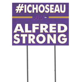 Jardine - Alfred University Saxons 18'' x 24'' I Chose Lawn Sign - Purple