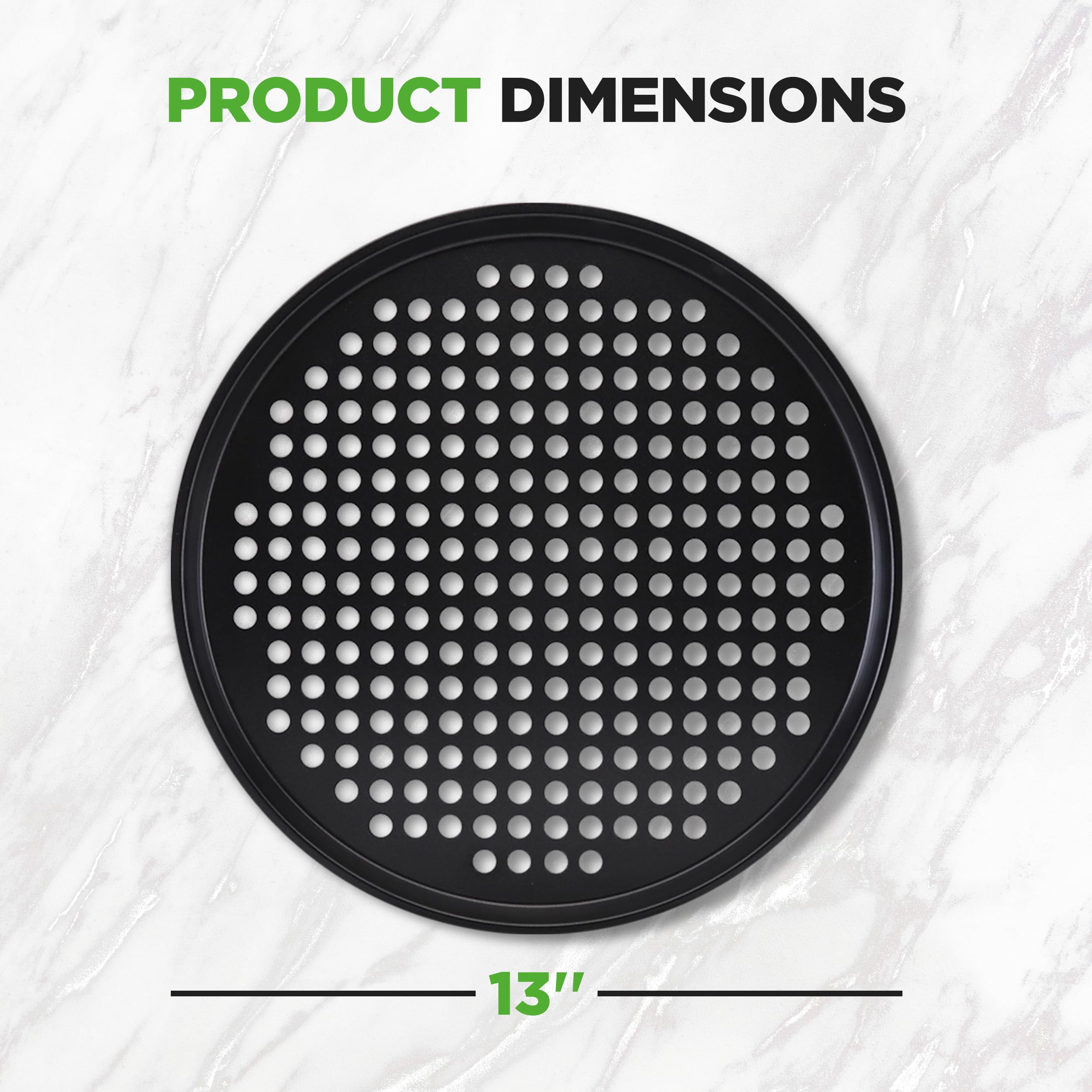 PRODUCT DIMENSIONS

13"