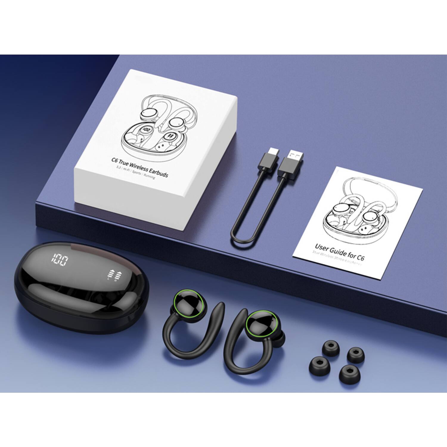 C6 True Wireless Earbuds User Guide for C6