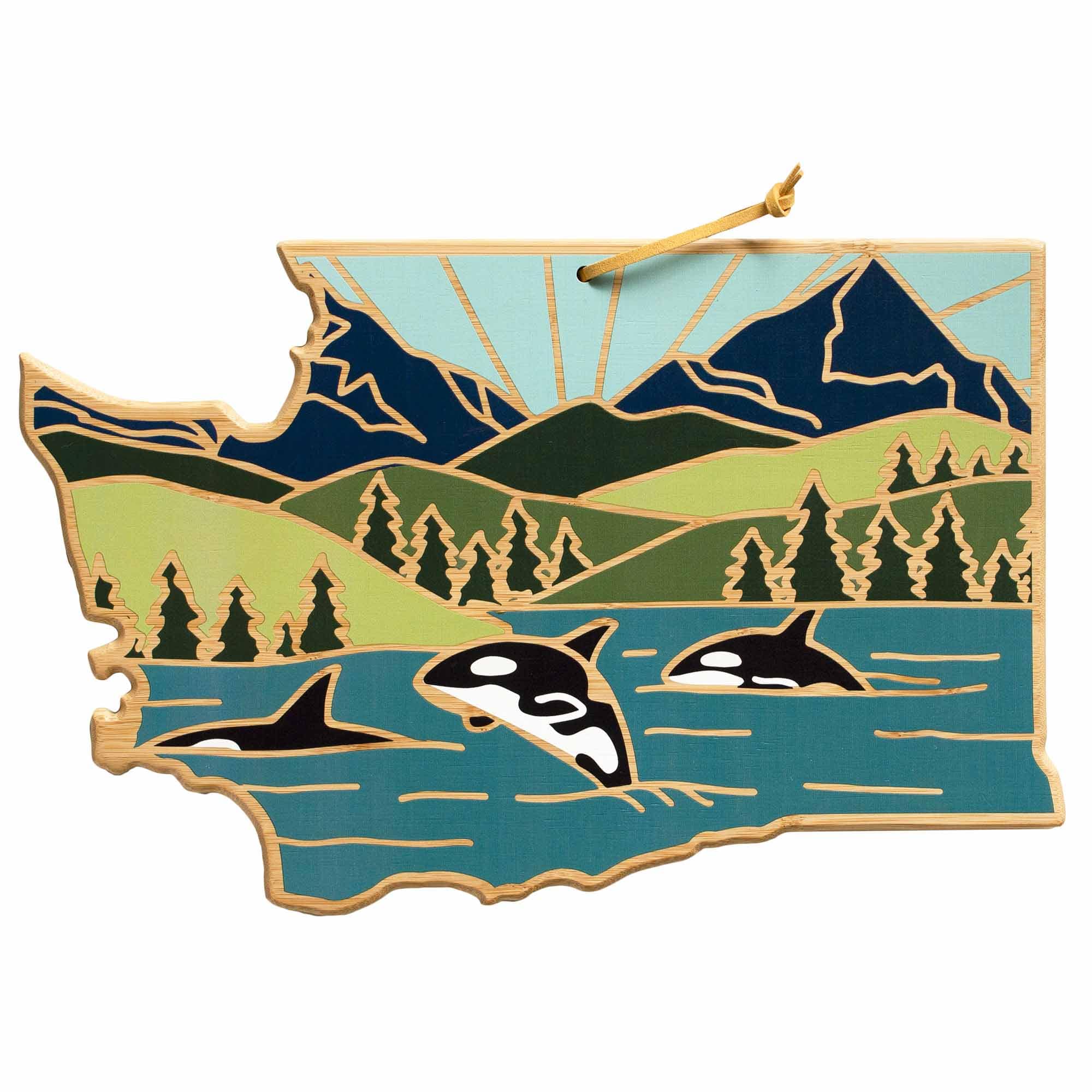 Totally Bamboo - Washington Cutting Board with Artwork by Summer Stokes price history on PriceWatchPro