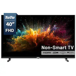 TuTu - 40" 1080p HD 2K LED Non-Smart TV