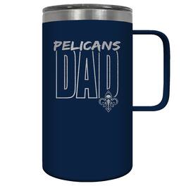 Great American Products - New Orleans Pelicans Dad 18oz. Hustle Travel Mug - Multicolor
