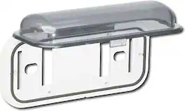 Metra - Marine Radio Cover for Most Boats - White