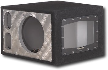 Angle Standard. Obcon - Godzilla Single-10" Ultraheavy-Duty Subwoofer Enclosure.