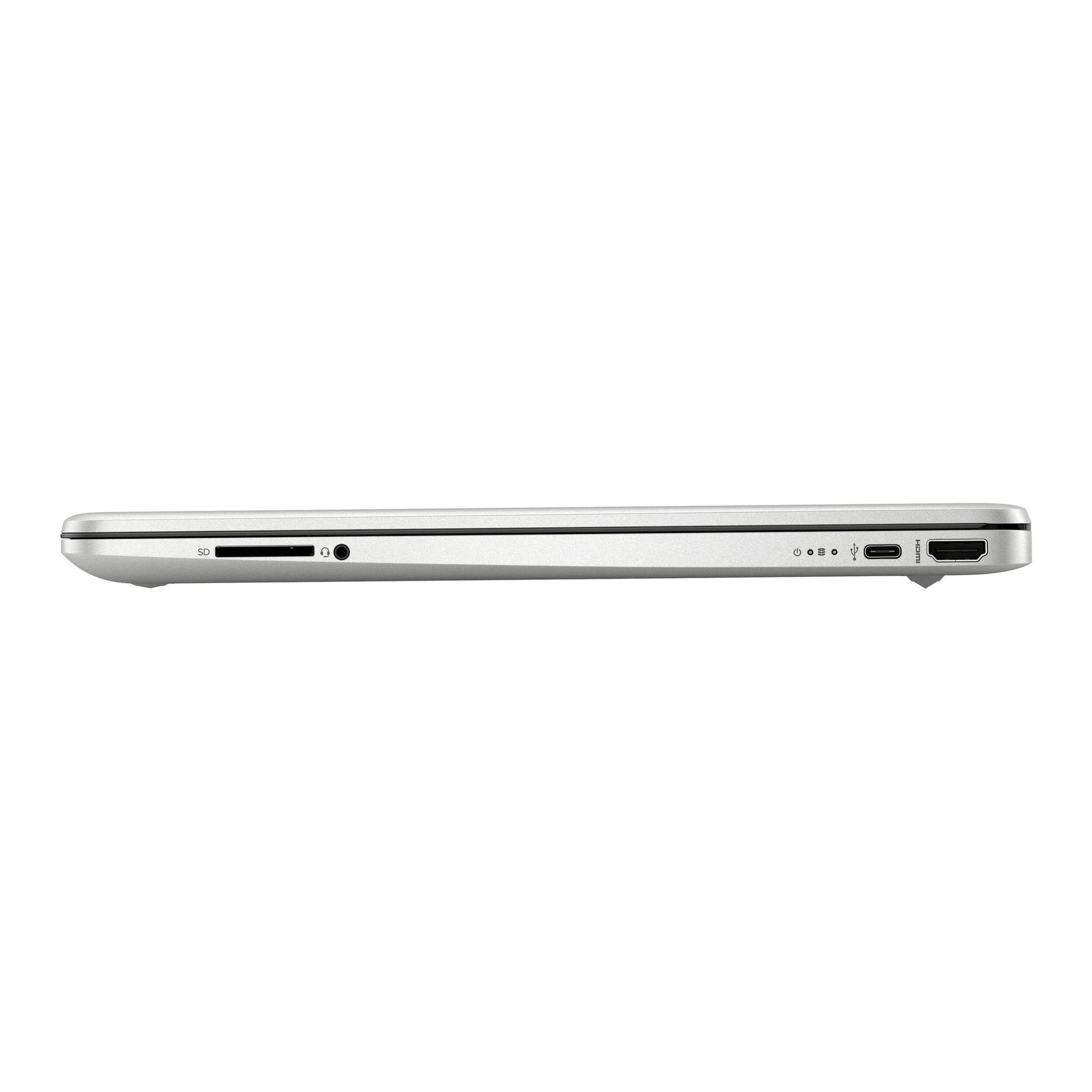Alt View 3. HP - HP 15.6" FHD Laptop - Intel Core i3-1215U 12th Gen with 32GB Memory - 1TB SSD - Silver - Silver.