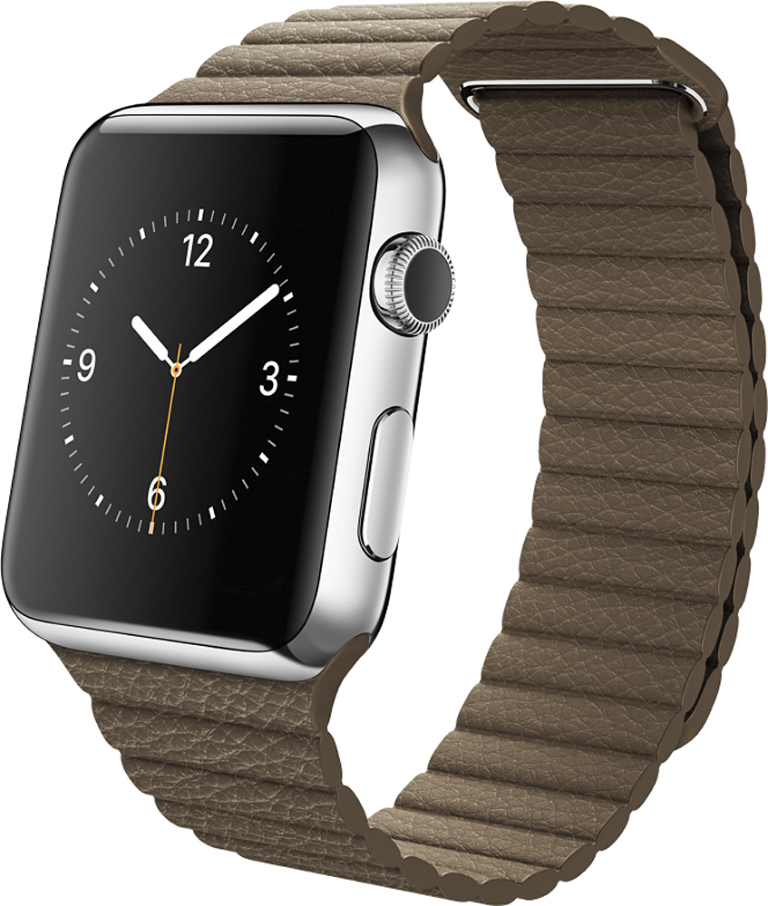 Apple Watch (first-generation) 42mm Stainless Steel Case - Best Buy