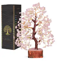 Rose Quartz Golden Wire 10in