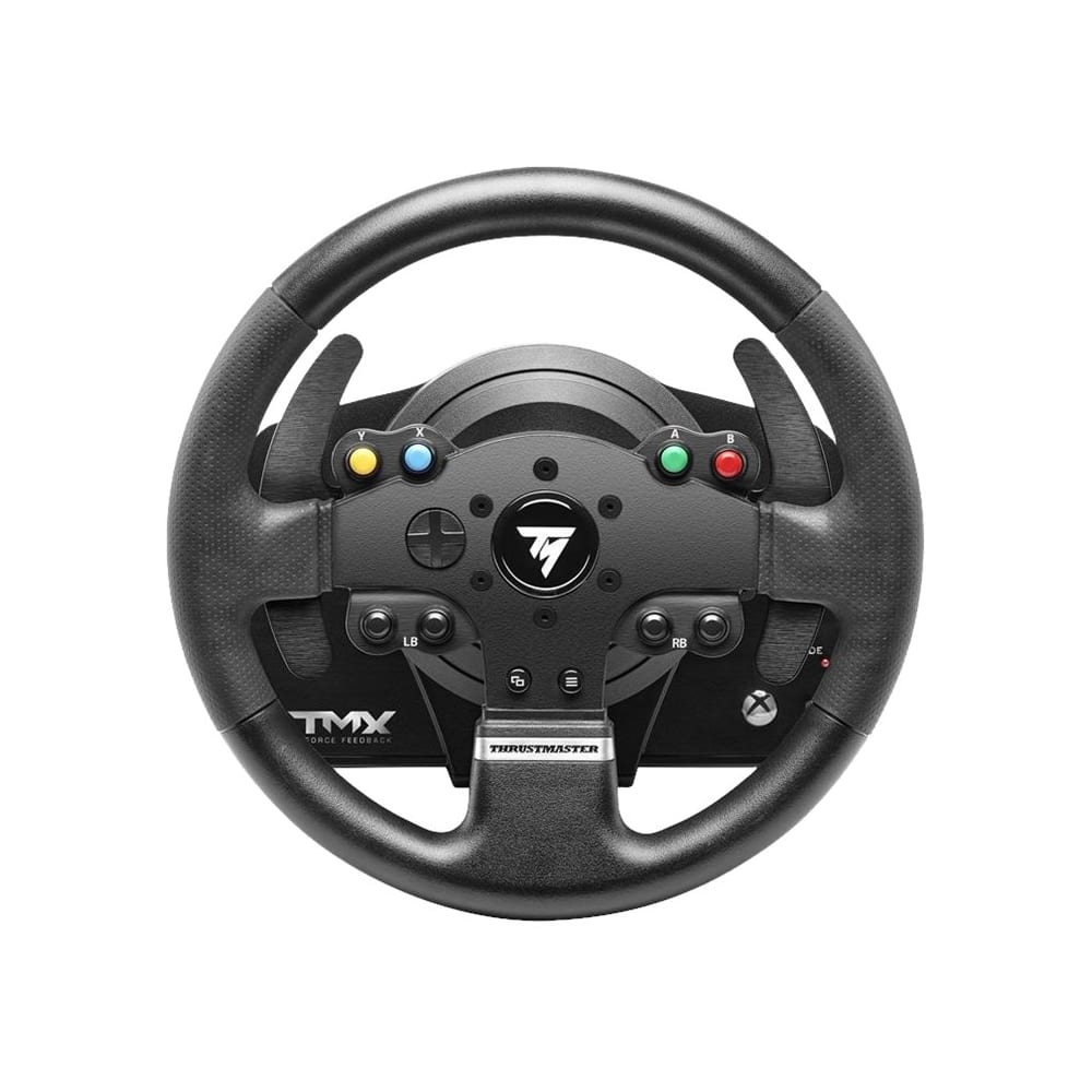 Front. Thrustmaster - TMX Force Feedback Racing Wheel for Xbox Series X|S, Xbox One, and PC - Black.