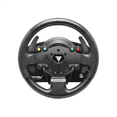 Front. Thrustmaster - TMX Force Feedback Racing Wheel for Xbox Series X|S, Xbox One, and PC - Black.
