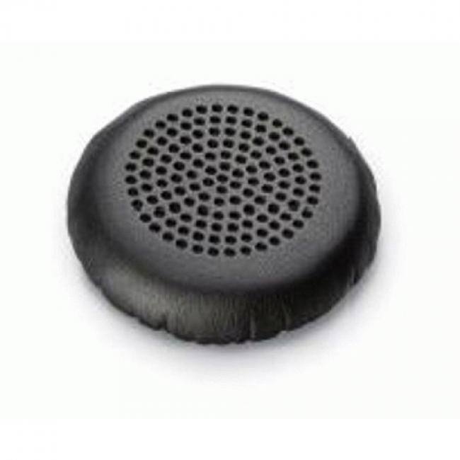 HP - Poly Ear Cushion - Leatherette - 2 Piece - Black