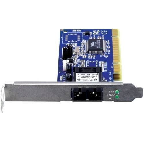 Front Standard. TRENDnet - 100Base Multi-Mode SC Fiber-to-PCI Adapter.