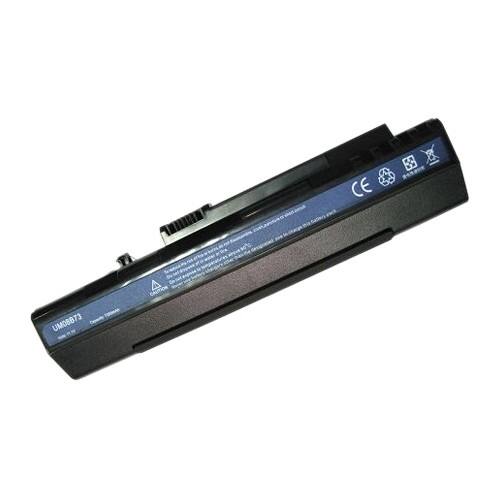 Front Standard. AGPtek - Laptop Battery for Acer Aspire One A110 A150 UM08A73 7200mAh 9 CellBlack.