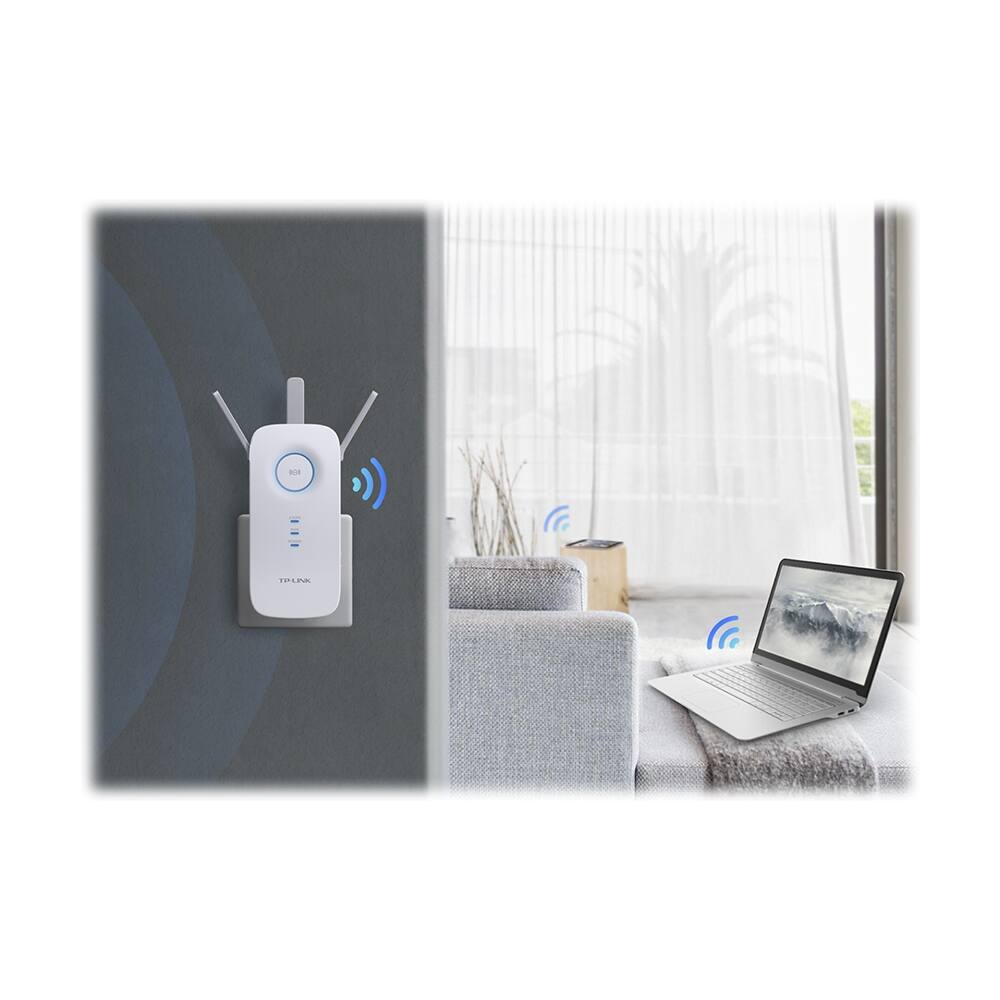 Alt View 15. TP-Link - AC1200 Wi-Fi Range Extender - White.