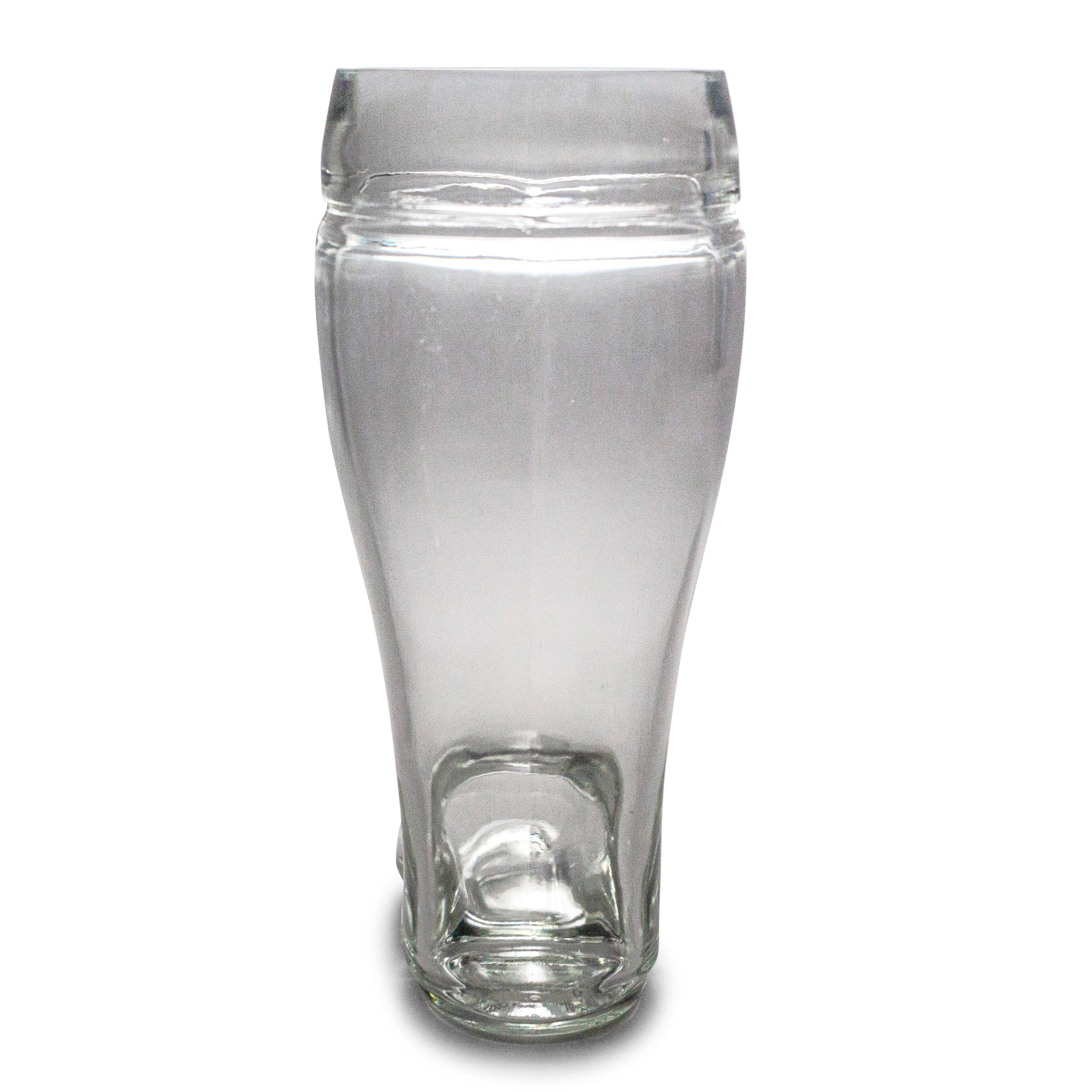 Alt View 10. Silver Buffalo - Santa Claus Boot Sculpted Glass Cup | Holds 23 Ounces - Yellow.
