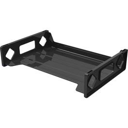 Deflecto - Sustainable Office Stackable Desk Tray 2.75" Height x 16.13" Width x 9" Depth - Black