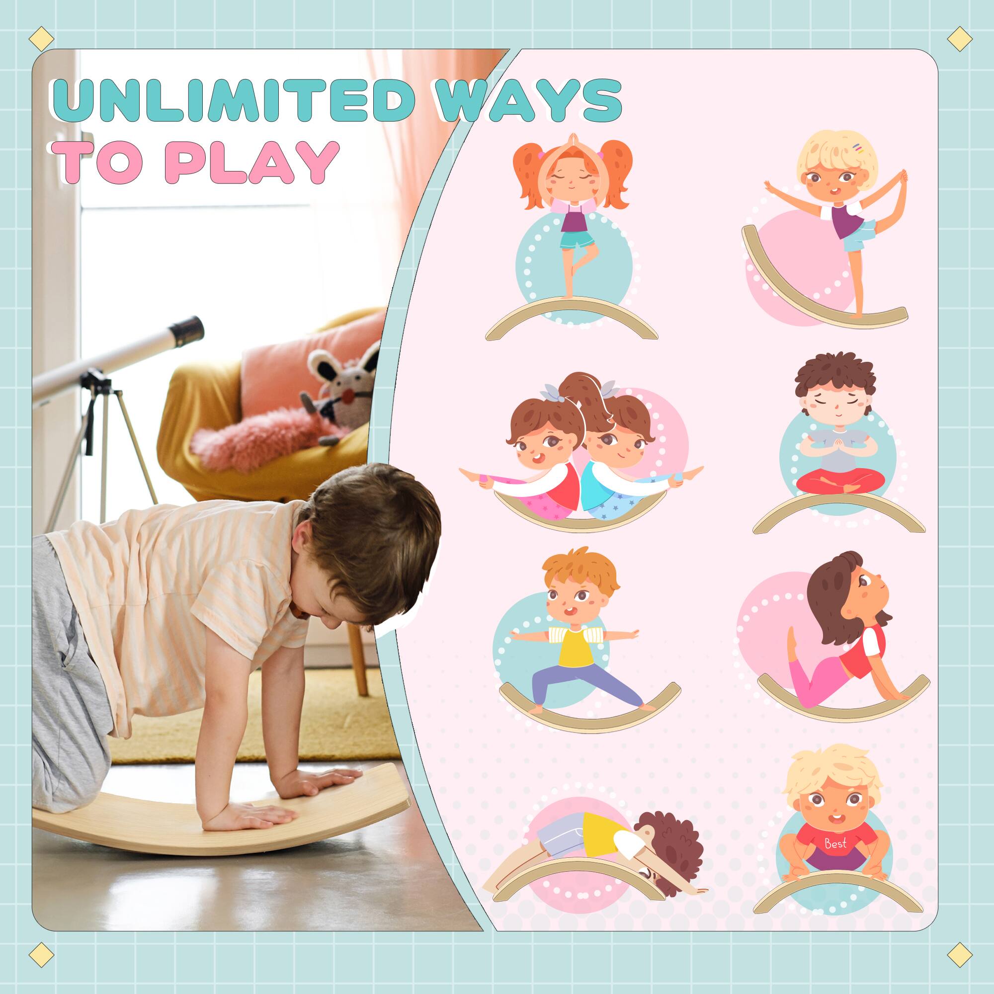 UNLIMITED WAYS TO PLAY