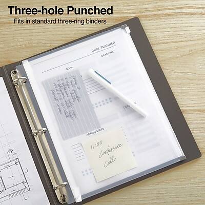 Three-hole Punched  
Fits in standard three-ring binders  

COAL PLANNER  
GOAL  
DEADLINE  

COAL  
DEA  

ACTION STEPS  
11:00 Conference Call