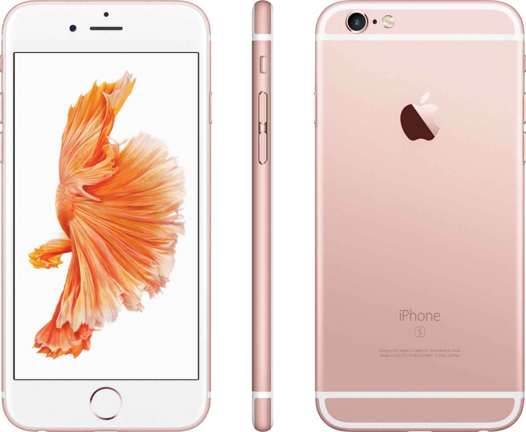 Best Buy: Apple iPhone 6s 128GB Rose Gold (AT&T) MKRQ2LL/A