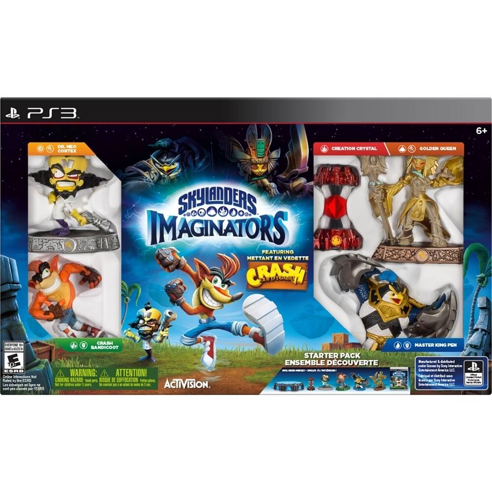 Skylanders Imaginators Creation Crystals – Sets Of 3 (Choose Your Elements) – New & Sealed