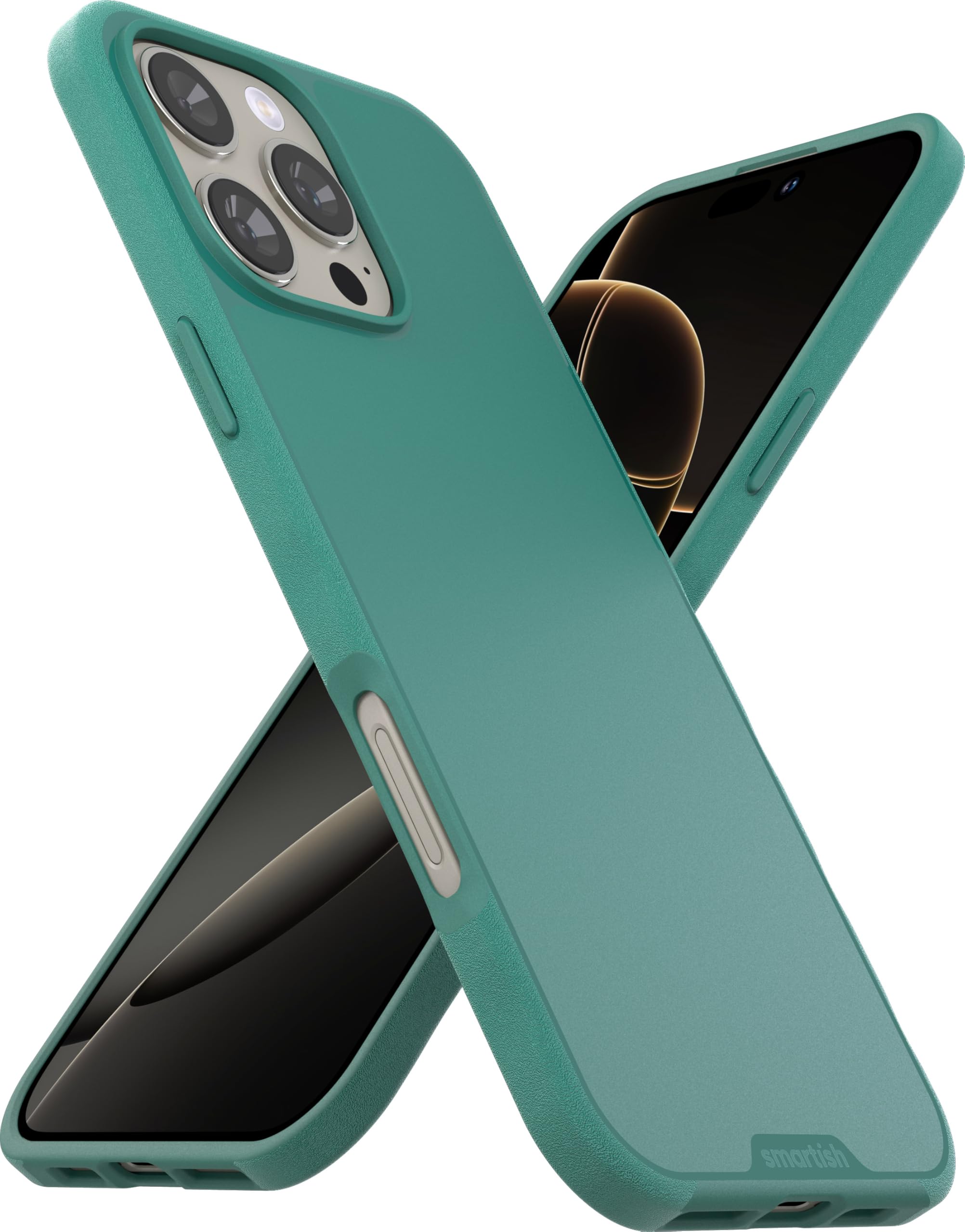 Front. Smartish - Smartish iPhone 16 MagSafe Case - Gripmunk - Protective Slim Grip Magnetic Cover - So Jaded - So Jaded.