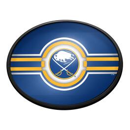 The Fan-Brand - Buffalo Sabres 18'' x 14'' Team Color Slimline Illuminated Wall Sign - Multicolor