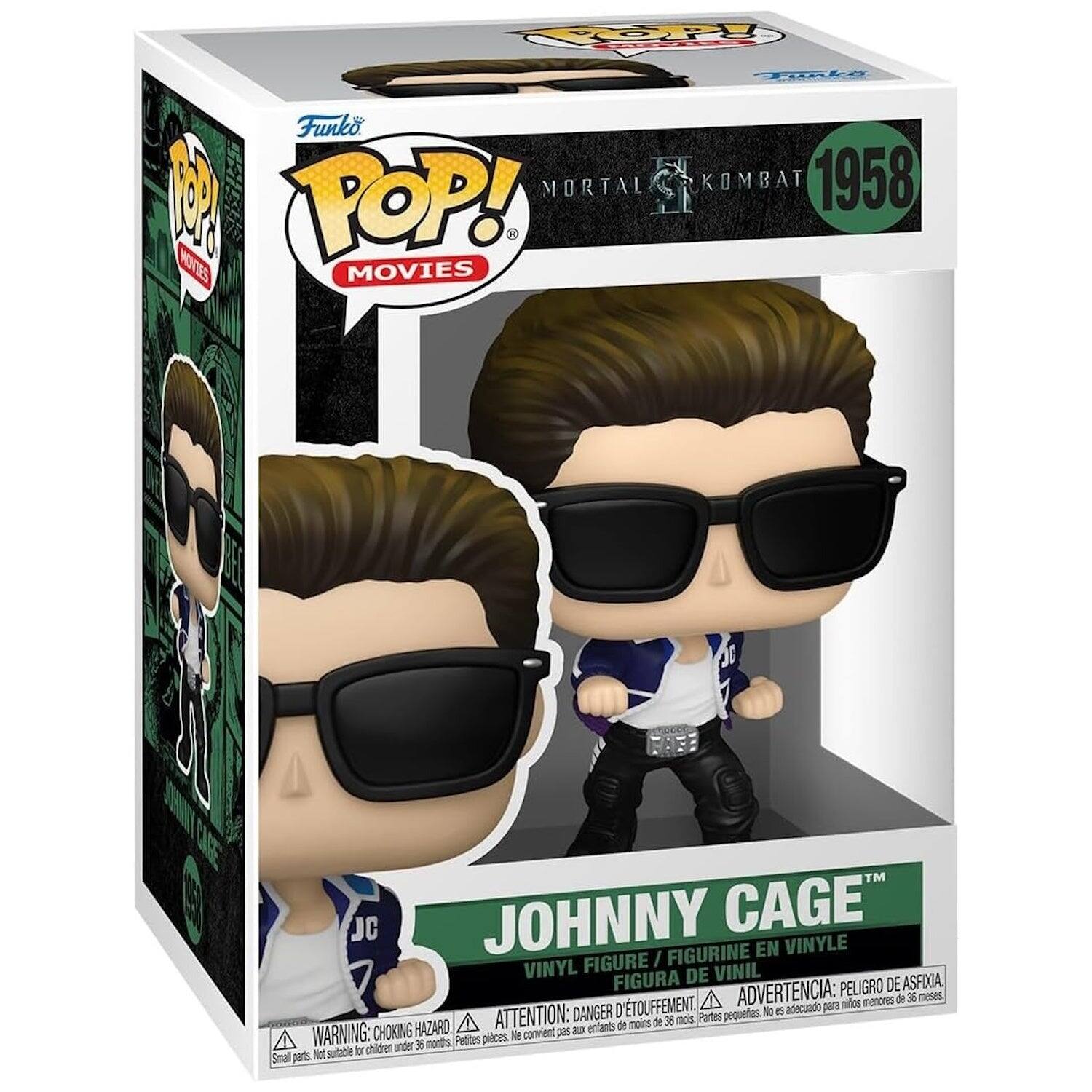 Funko - Pop!: Mortal Kombat 2: Johnny Cage Vinyl Figure - #1958