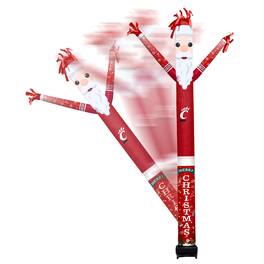 Sporticulture - Cincinnati Bearcats Santa Claus Inflatable Crazy Sports Fan - Red