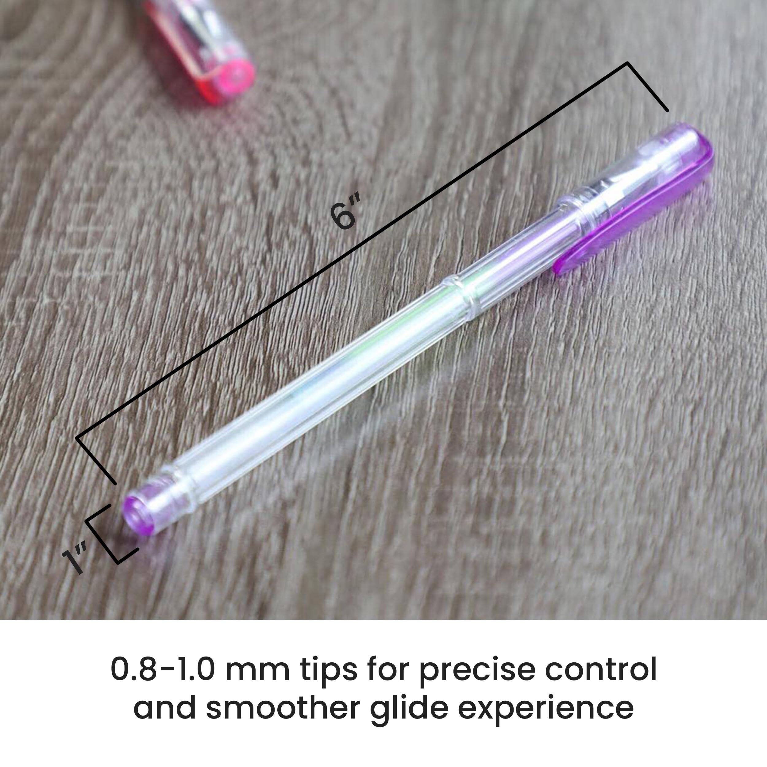 6" 1" 0.8-1.0 mm tips for precise control and smoother glide experience