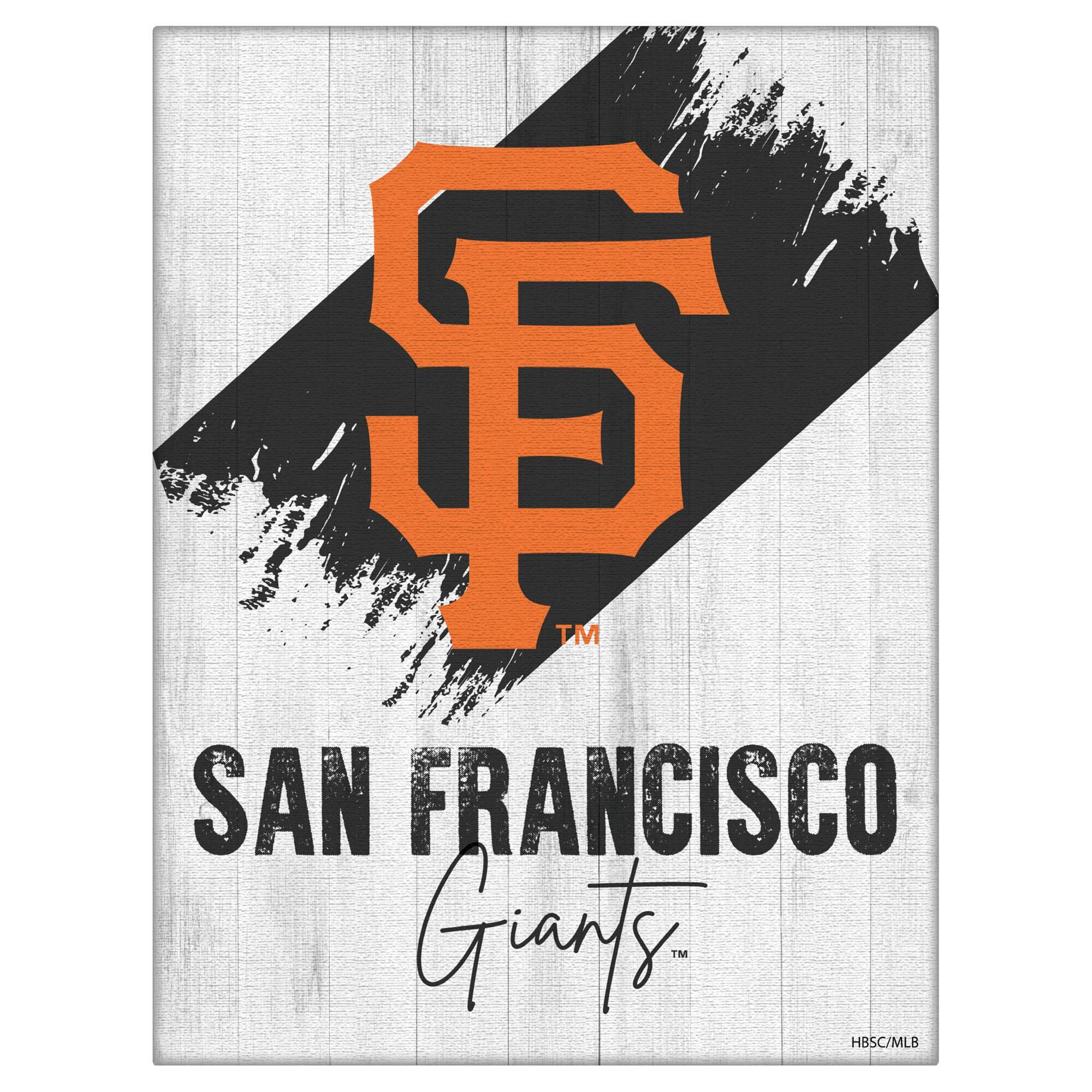 San Francisco Giants 15" x 20" Team Canvas Wall Art