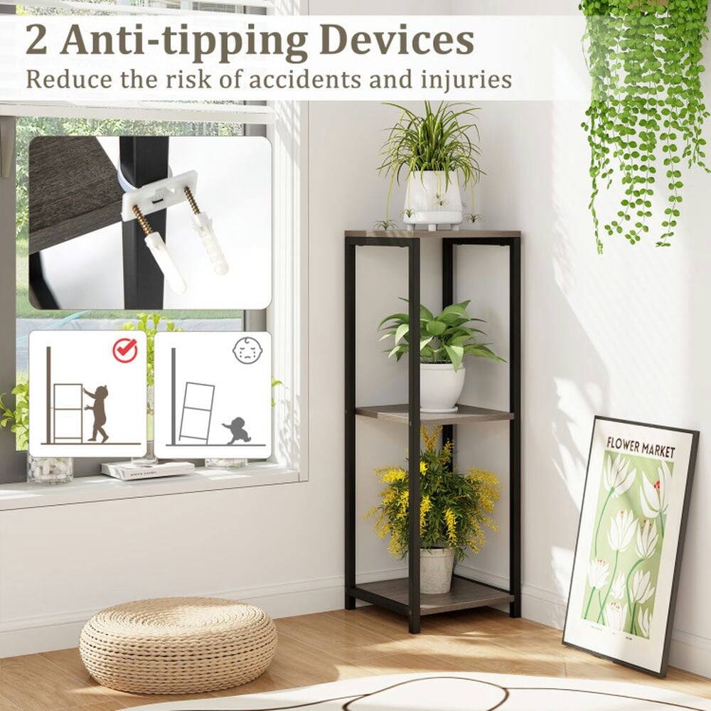 2 Anti-tipping Devices  
Reduce the risk of accidents and injuries  

FLOWER MARKET