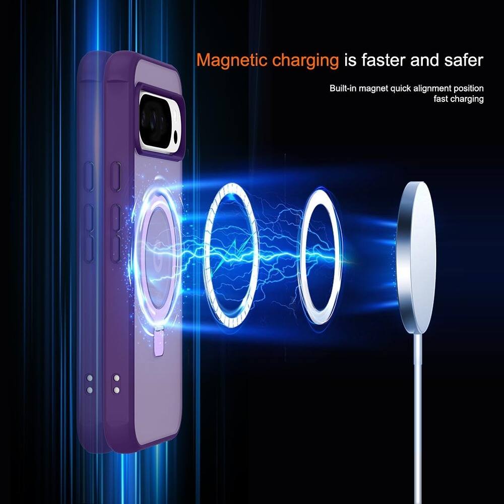 Magnetic charging is faster and safer

Built-in magnet quick alignment position fast charging