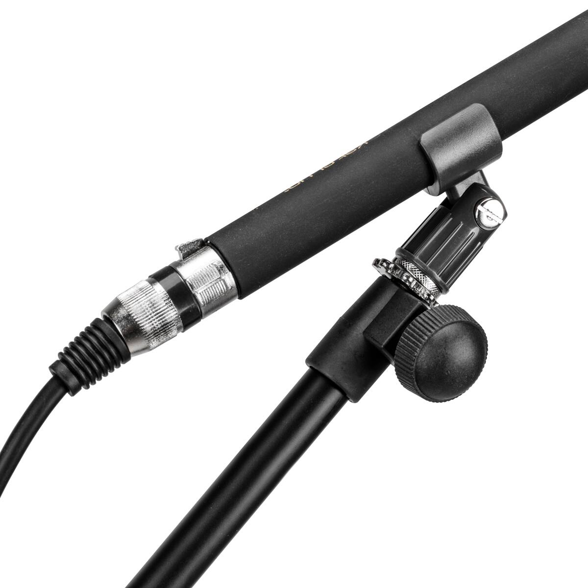 Alt View 9. H&A - H&A Tripod Microphone Stand with Telescoping Boom.